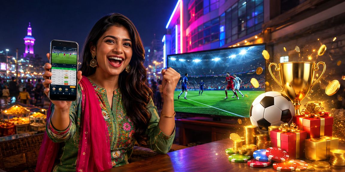 খুলনার নাইট মার্কেটে স্পোর্টস বেটিং ও মোবাইল পেমেন্ট করছেন তরুণ