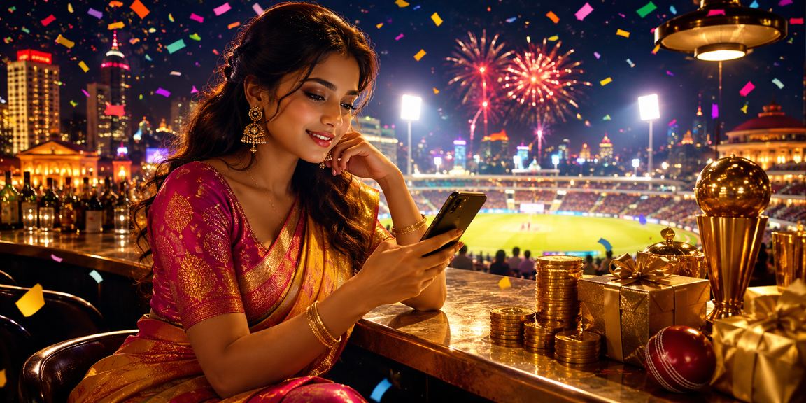রংপুরে শাড়ি পরিহিত তরুণী মোবাইলে ক্রিকেট বেটিং পেমেন্ট করছেন